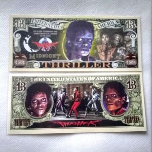 Michael Jackson Thriller Commemorative Collectable